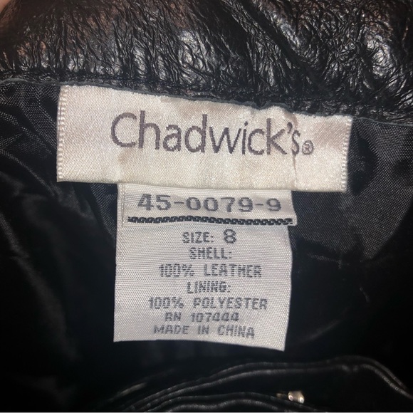 Chadwick’s ladies leather pants size 8 - Picture 5 of 5